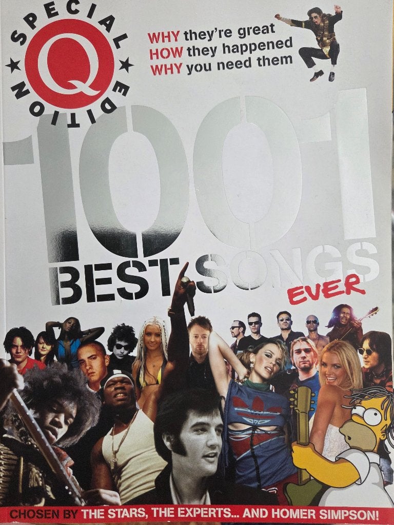 Q Magazine 1001 Best songs ever 2003, Ophalen of Verzenden, Zo goed als nieuw, Muziek, Film of Tv