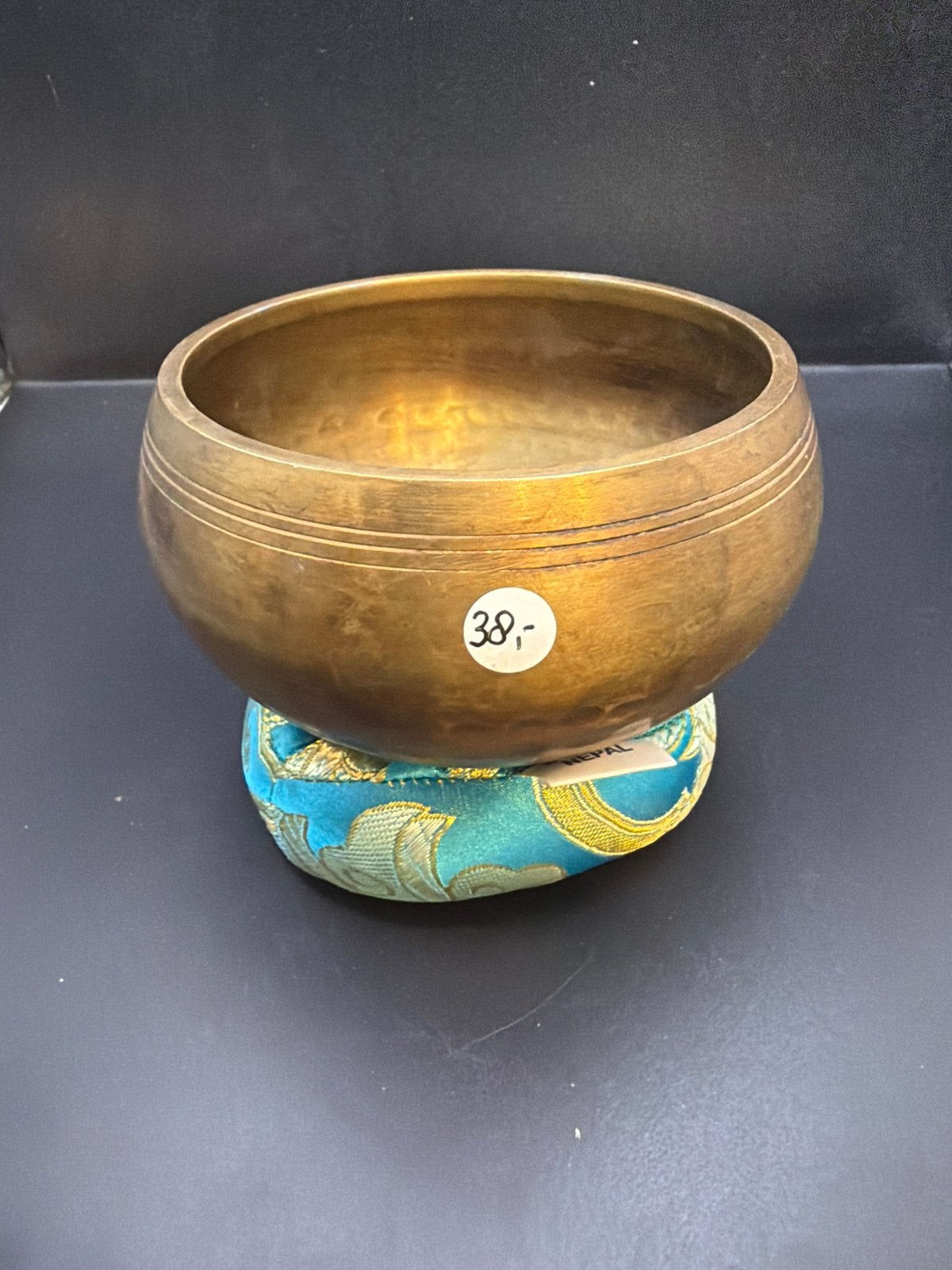 Handgemaakte Klankschaal met Kussen - 12 cm, Ophalen of Verzenden