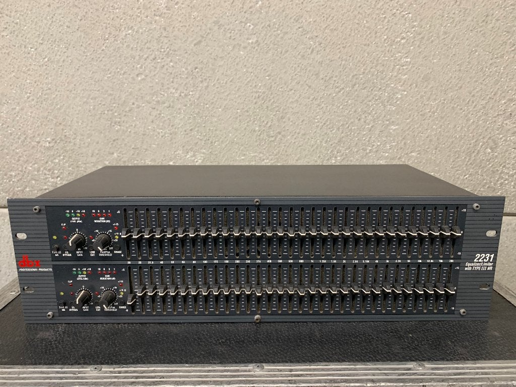 dbx 2231//Graphic EQ/Limiter, Muziek en Instrumenten, Ophalen, Zo goed als nieuw, Equalizer