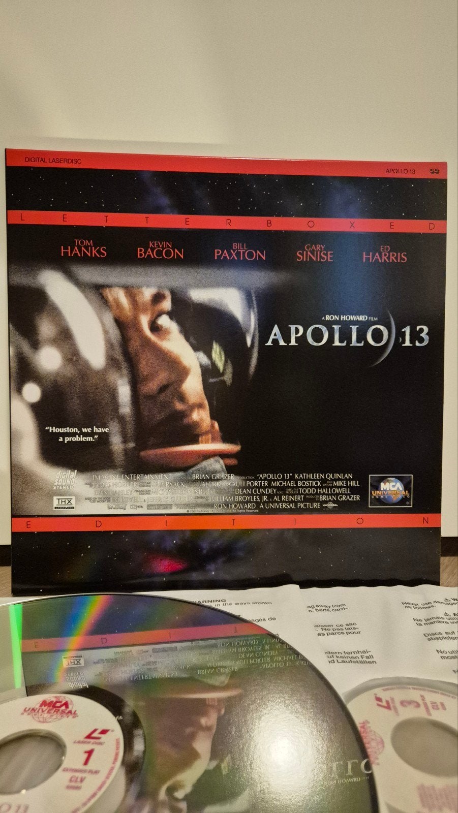 Apollo 13 THX Laserdisc, Film en Theater, Ophalen of Verzenden, Zo goed als nieuw, Overige typen