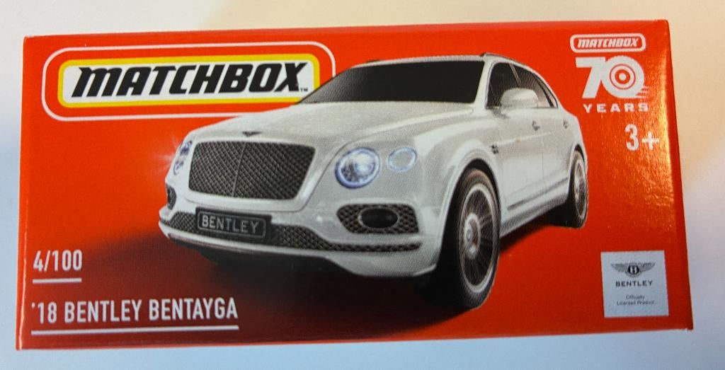 89897: Bentley Bentayga - 2018 - Matchbox, Nieuw, Ophalen of Verzenden, Gondel 1, 1186MJ Amstelveen, Service.nl@mattel.com