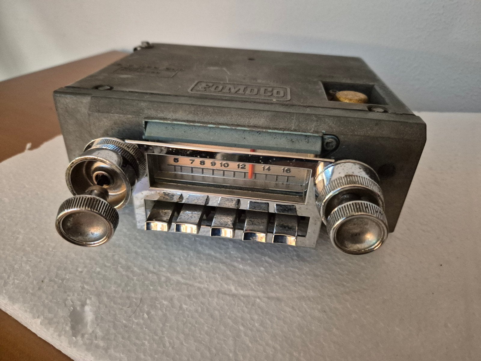 Vintage Ford Autoradio - Amerikaanse Klassieker, Ophalen of Verzenden, Gebruikt, Radio
