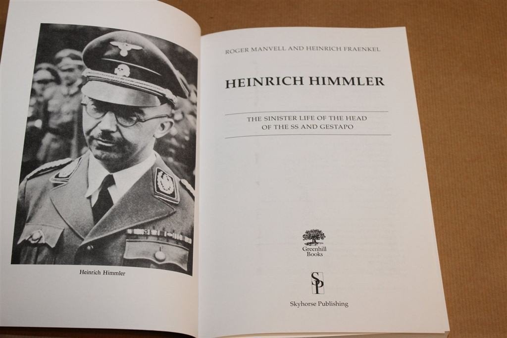 Heinrich Himmler — Biografie, Hoofd van SS & Gestapo, Boeken, Ophalen of Verzenden, Tweede Wereldoorlog, Zo goed als nieuw, Overige onderwerpen