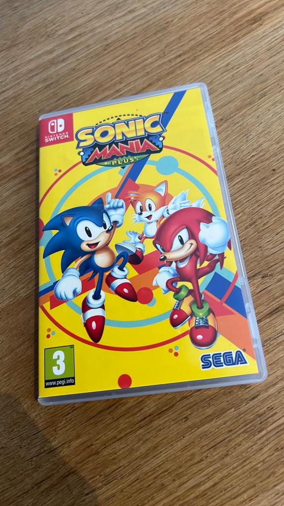Sonic Mania Plus, Ophalen of Verzenden, Zo goed als nieuw, Met 1 controller, Switch Original