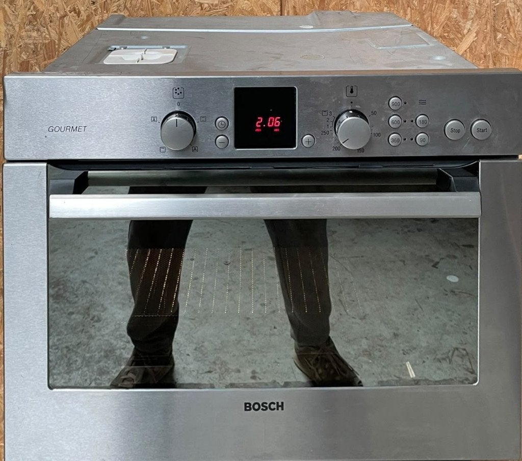 Combi oven, combimagnetron Bosch HBC84K550N, Minder dan 45 cm, Gebruikt, Combi-oven, Inbouw