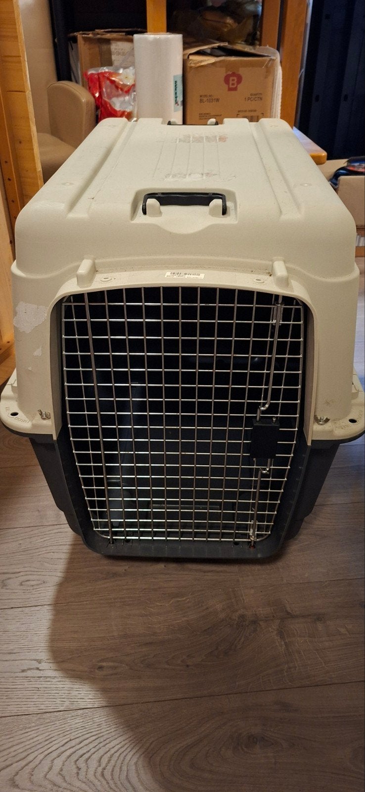 transportbox, reisbox voor hond, Ophalen, Zo goed als nieuw