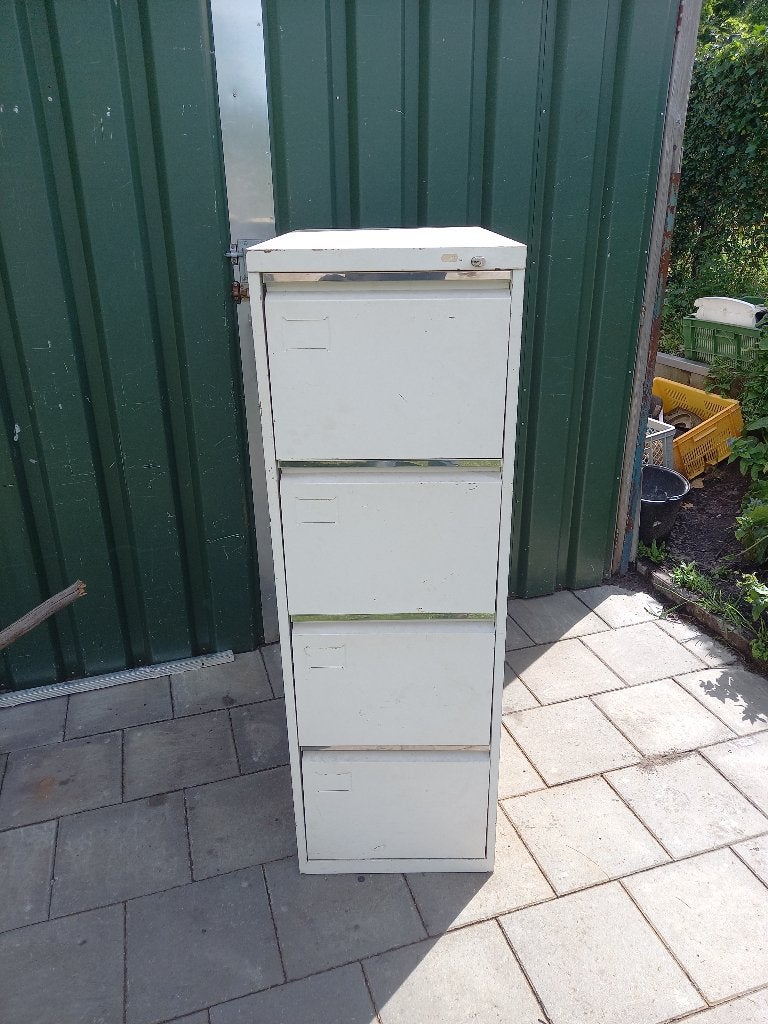 metalen ladenkast, Huis en Inrichting, Ophalen, Minder dan 50 cm, Gebruikt, Minder dan 100 cm