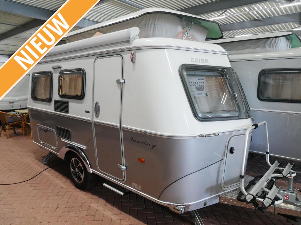 Eriba Touring 430 INKOOPTOPPER!, Caravans en Kamperen, Caravans, Kachel, Bedrijf, Treinzit, 4 tot 5 meter