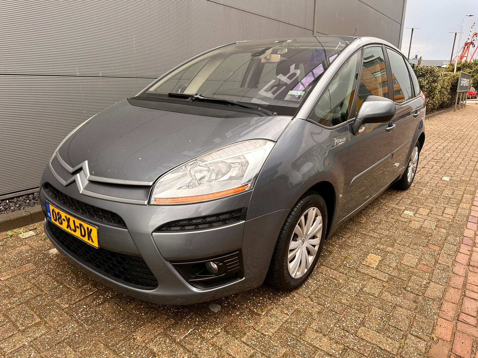 Citroën C4 1.8 16V 2007 Grijs, Auto's, 125 pk, 4 cilinders, 1749 cc, 1445 kg