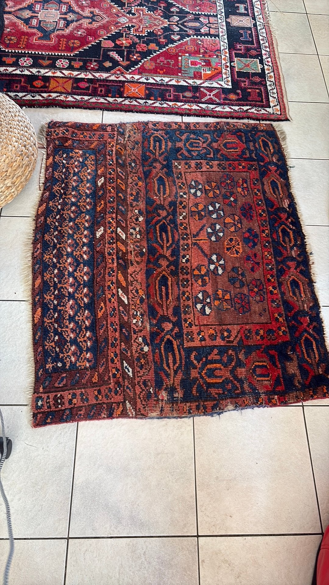 Oud scheef kleed, Ophalen of Verzenden