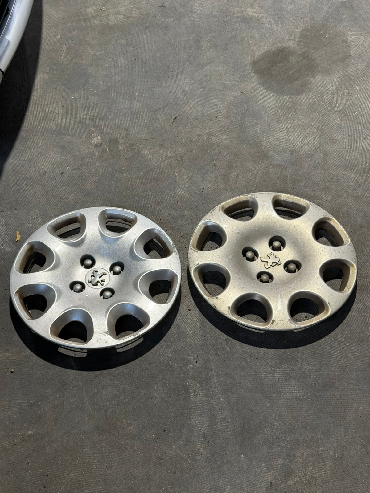 Peugeot 206 - Wieldop 15 inch - 2 stuks, Peugeot, Gebruikt, Ophalen of Verzenden, Peugeot