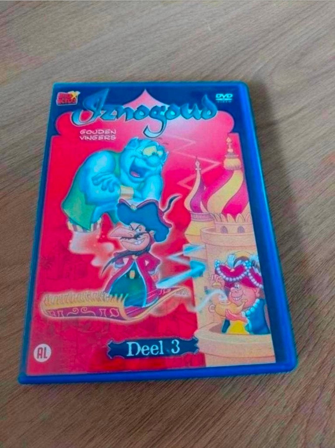 Fox Kids dvd. Iznogoud deel 3 gouden vingers, Europees, Tekenfilm, Alle leeftijden, Ophalen of Verzenden