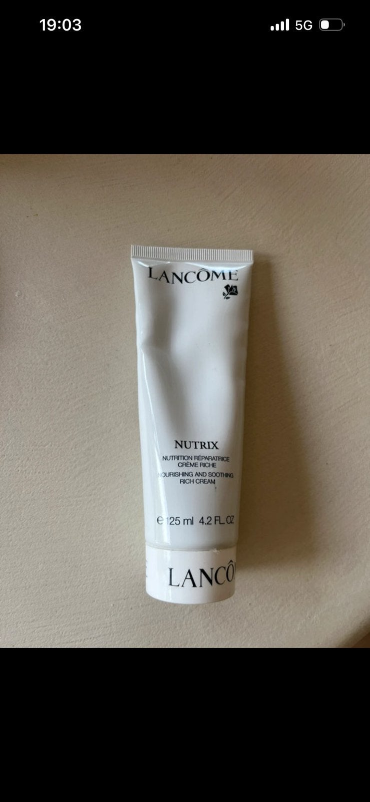 Lancome Nutrix 125ml, Verzenden, Zo goed als nieuw, Gehele gezicht