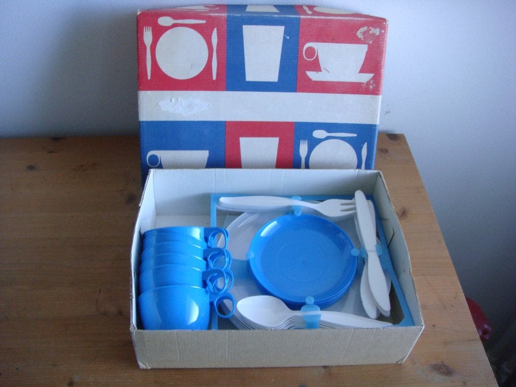 Ouderwetse vintage picknick set, Ophalen of Verzenden, Nieuw