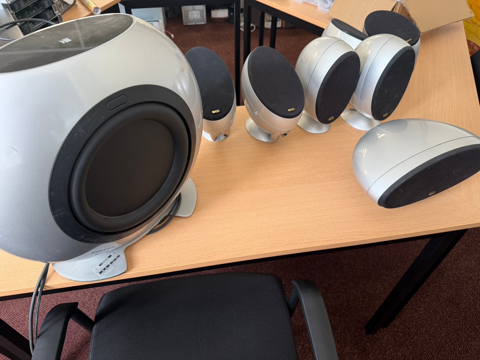 KEF KHT 2005.2 Surround Extension Pack - Zilver
