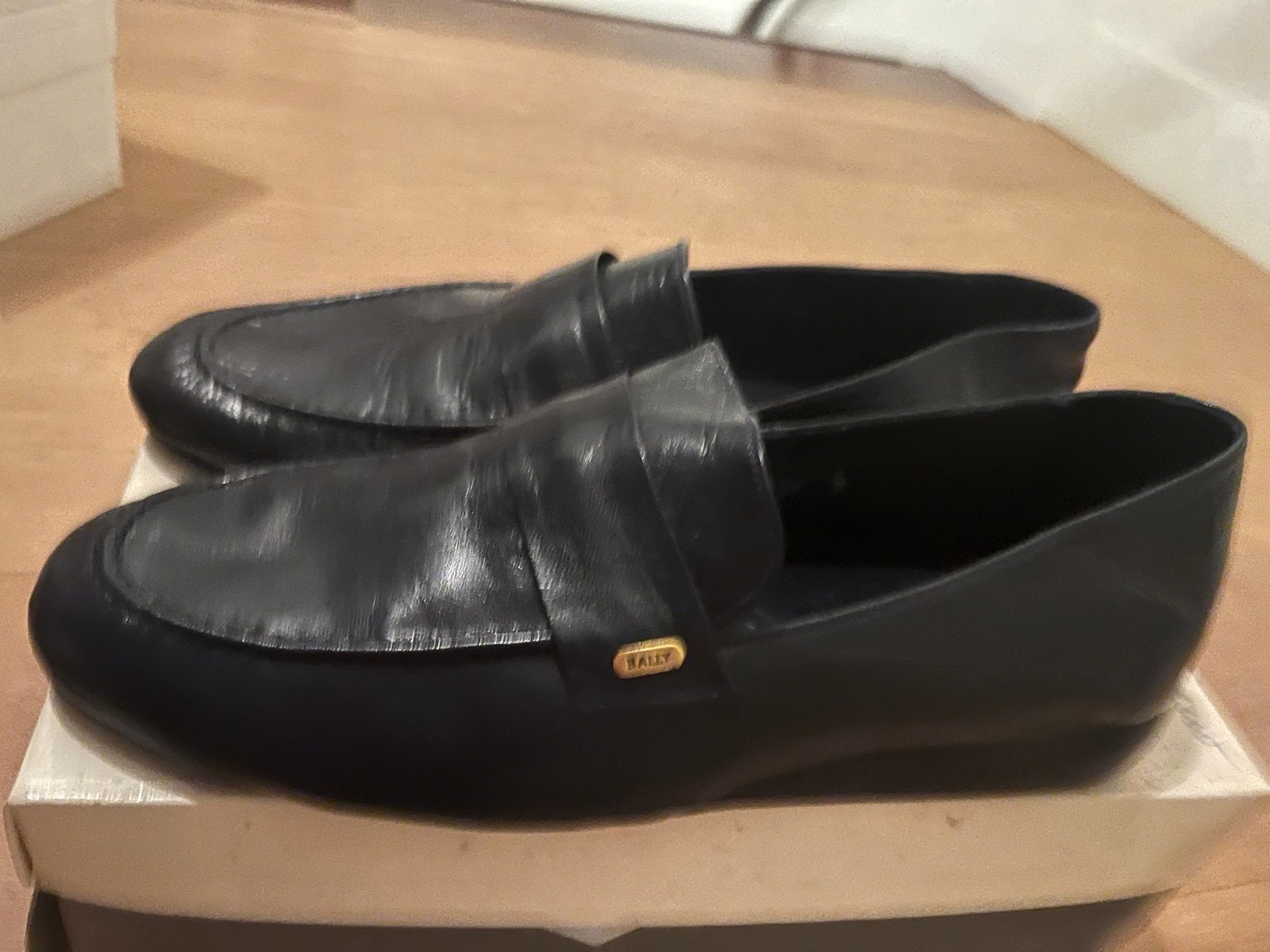 Bally pantoffels/sloffen maat 43, Zwart, Nieuw, Ophalen of Verzenden, Pantoffels of Sloffen