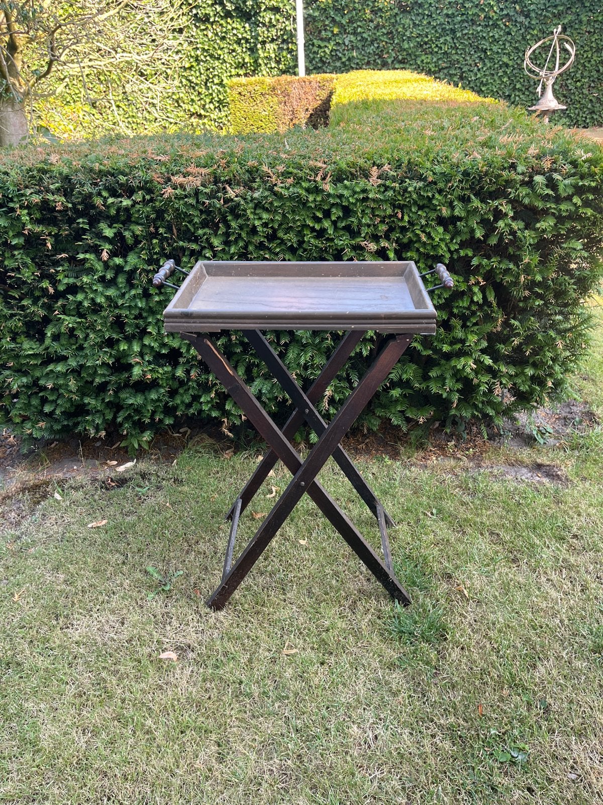 Leuk bijzet tafeltje - hoogte 68 cm, plateau 45x30cm, Ophalen, Minder dan 55 cm, Gebruikt, 60 cm of meer