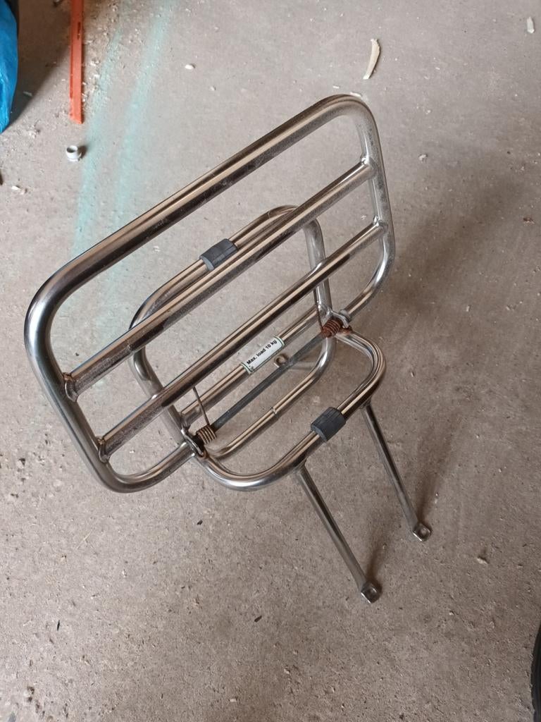 Ebretti 518 RVS bagagerek achter - Klassiek en opklapbaar, Ophalen, Gebruikt, Overige typen