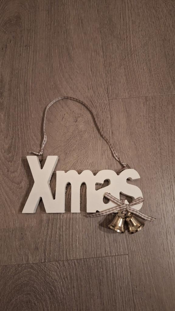 Xmas decoratie met belletjes, Diversen, Kerst, Ophalen of Verzenden, Zo goed als nieuw