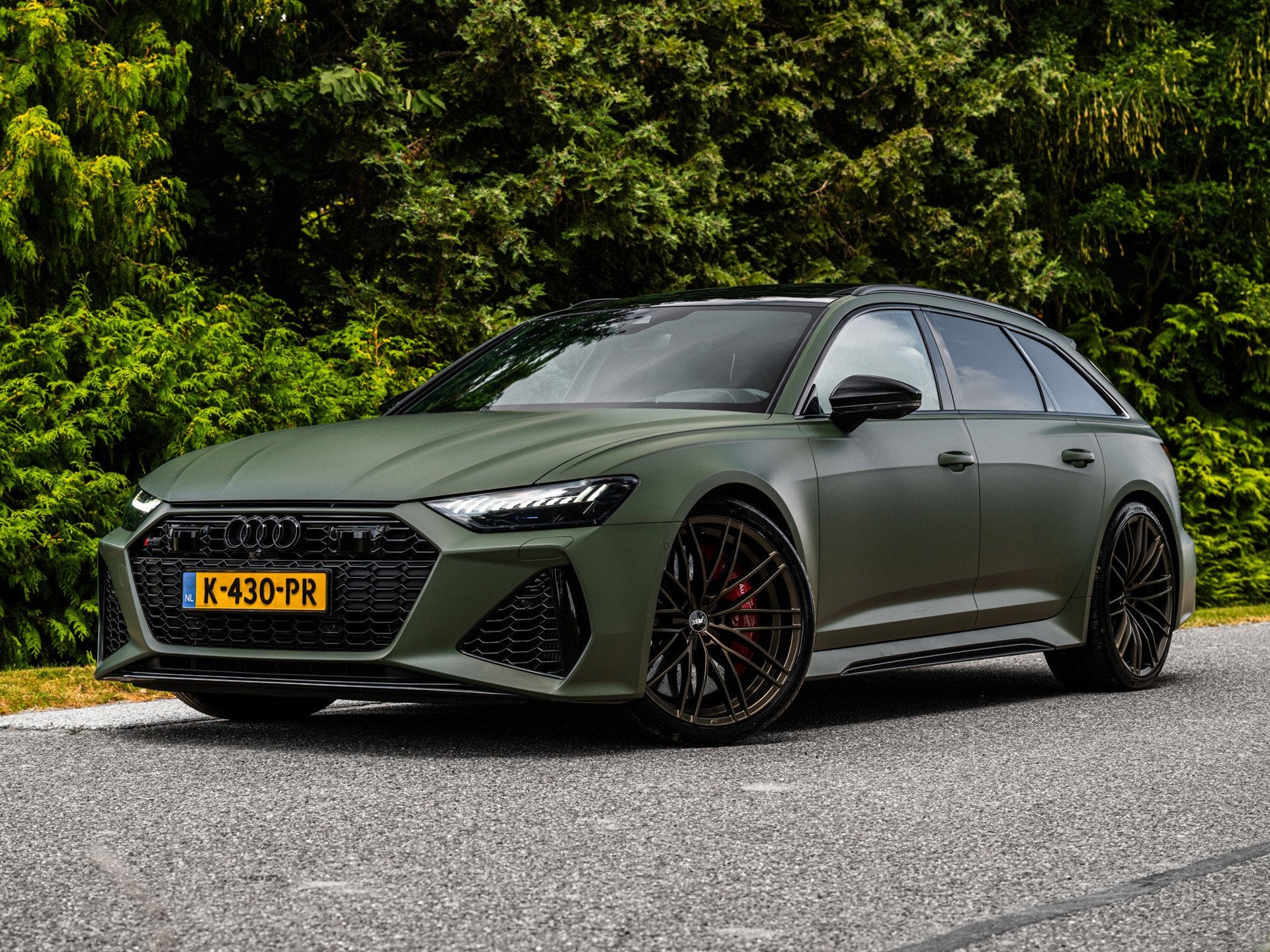 Audi RS6 Avant C8 4.0 TFSI Quattro | ABT | Ceramic | Carbon, Auto's, Automaat, Automatische klimaatregeling, Gebruikt, 600 pk