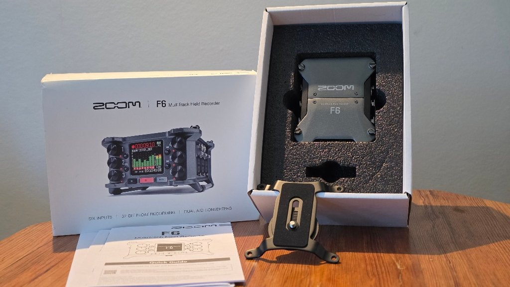 Zoom F6 Field Recorder - Z.G.A.N., Ophalen, Zo goed als nieuw, Audio