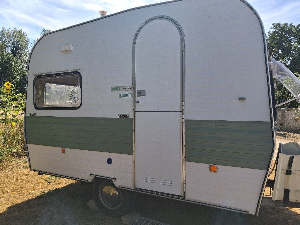 Caravan chateau touring 320, Ophalen, Gebruikt