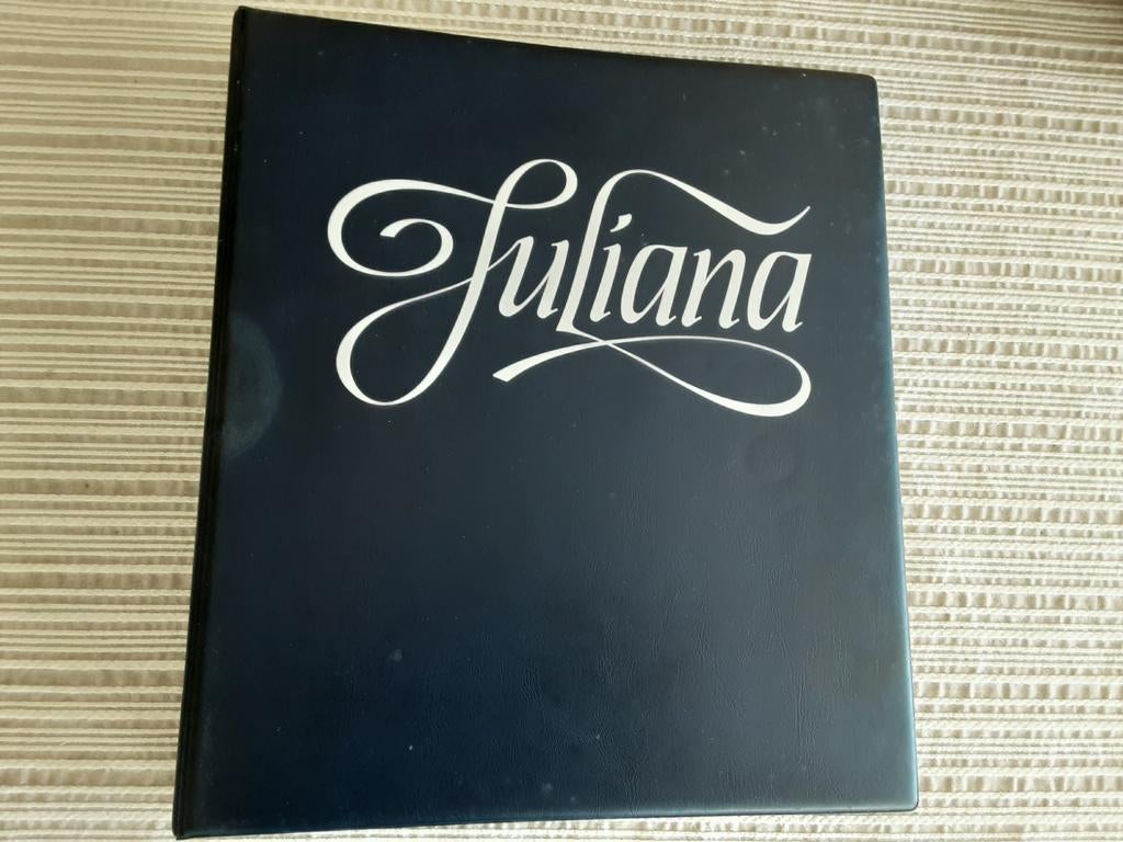 Juliana munten map 1948-1980 ., Postzegels en Munten, Ophalen of Verzenden, Koningin Juliana