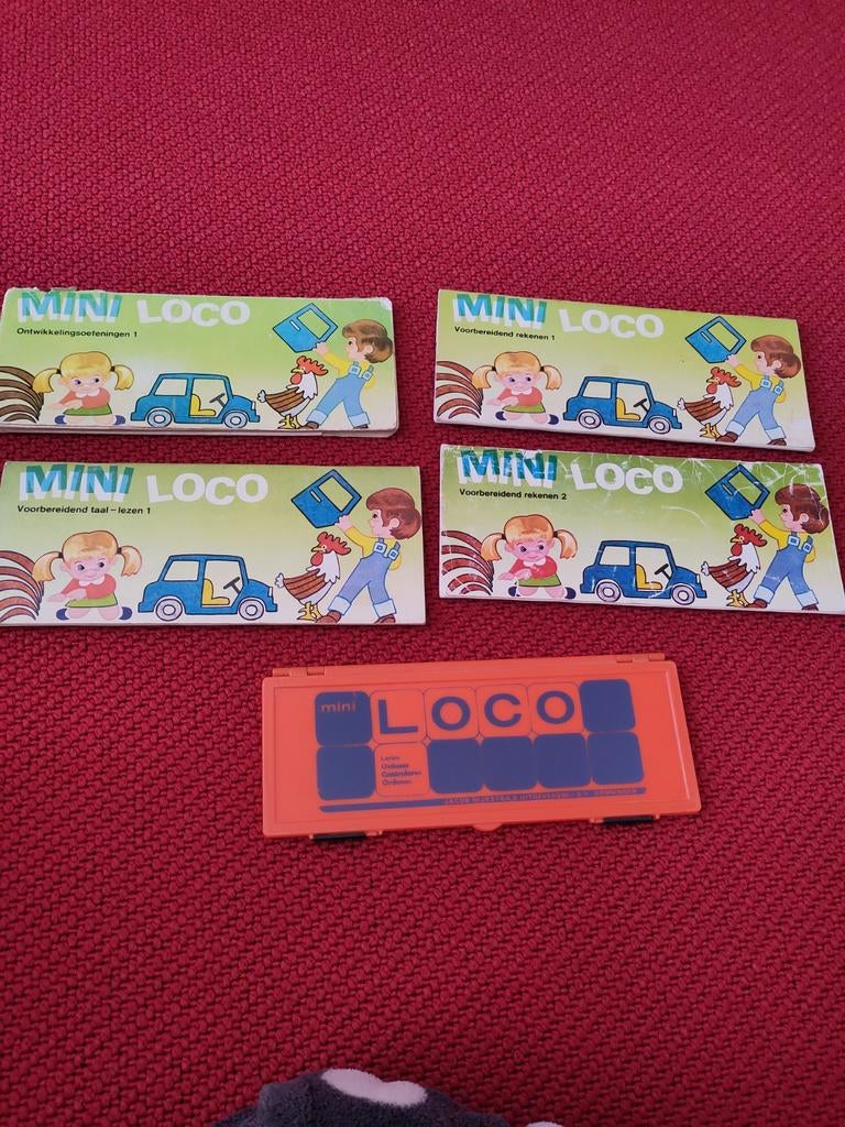 Mini Loco met boekjes, Ophalen of Verzenden