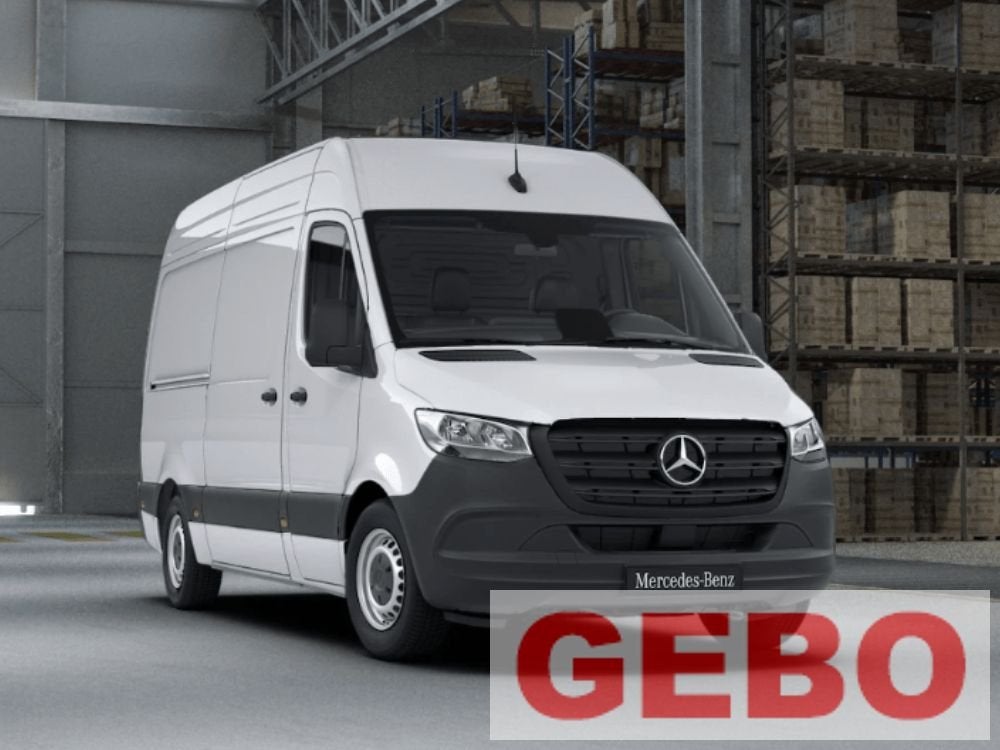 Mercedes sprinter w907  2018+ voorkop voor kop motorkap bump, -, Voor, Nieuw, Ophalen of Verzenden