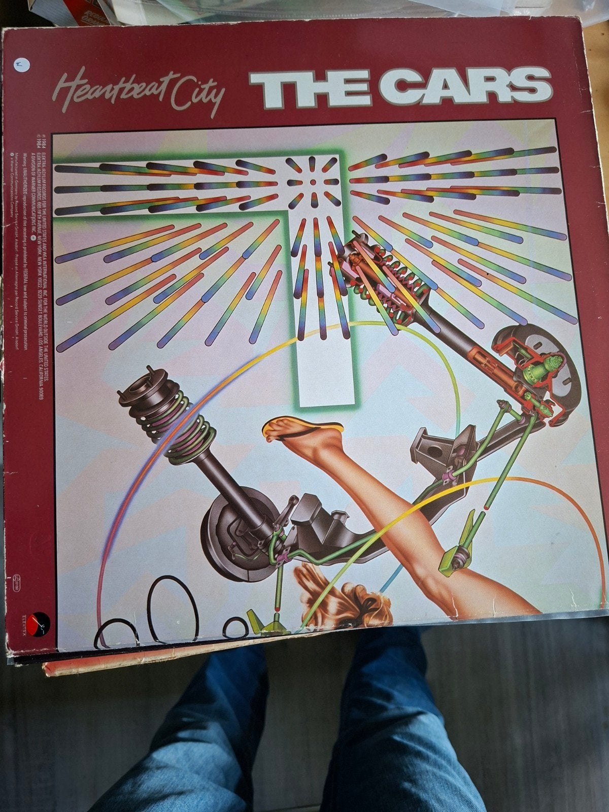 The Cars - Heartbeat City LP (Pop/Rock), LP, Gebruikt, Pop, 12 inch