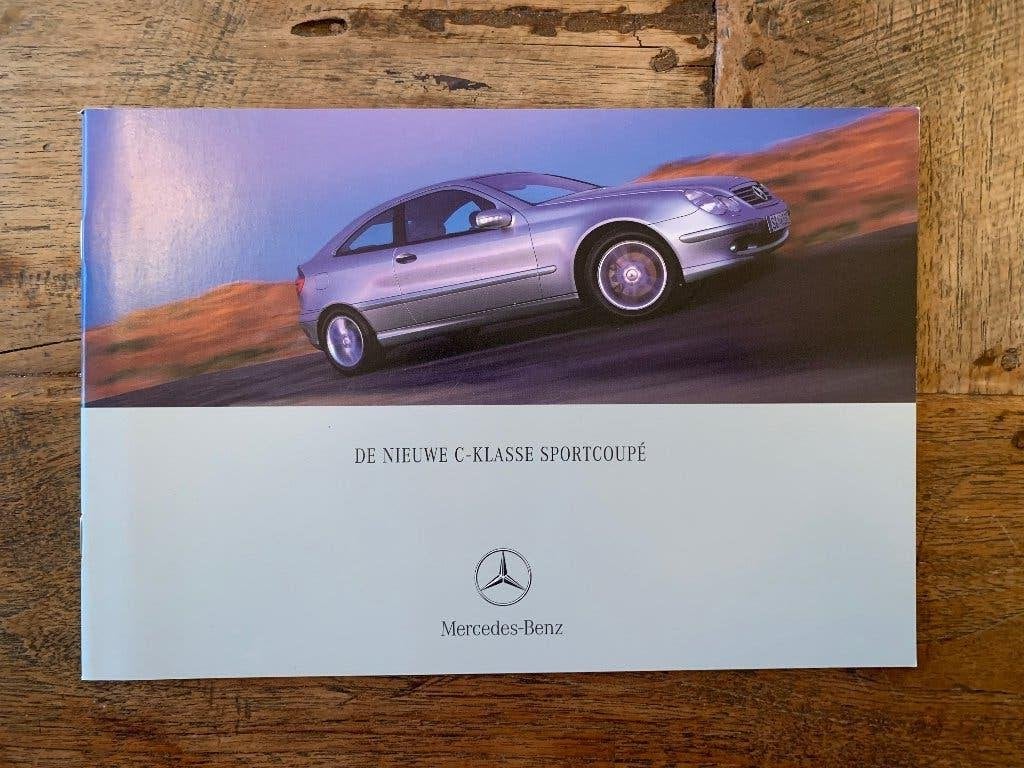 Intro folder Mercedes-Benz C-klasse sportcoupe CL203 2000, Nieuw, Mercedes-Benz, Mercedes, Ophalen of Verzenden