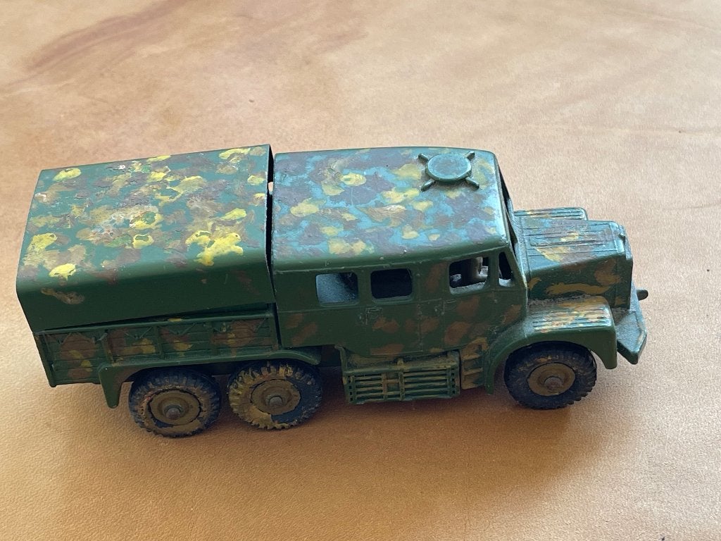 Dinky supertoys legertruc, Ophalen of Verzenden