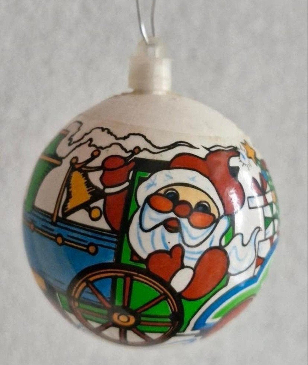 Oude Kerstbal, Ophalen of Verzenden, Zilver, Overige materialen
