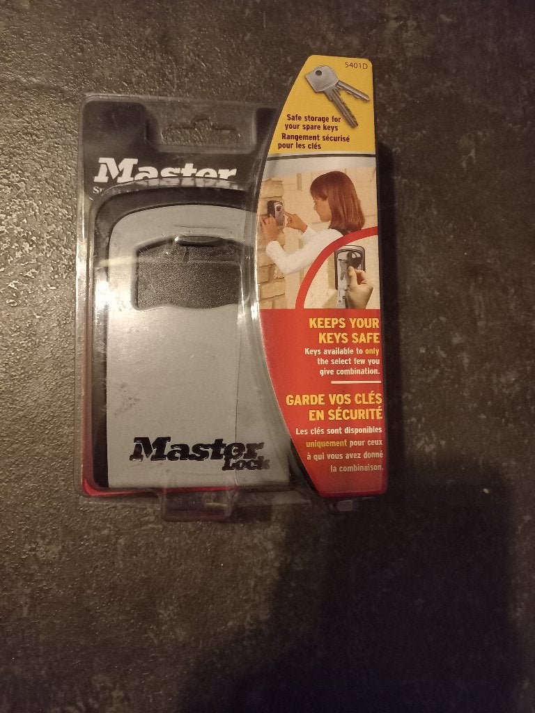 Masterlock sleutelkast, Ophalen, Nieuw, IJzer, Slot