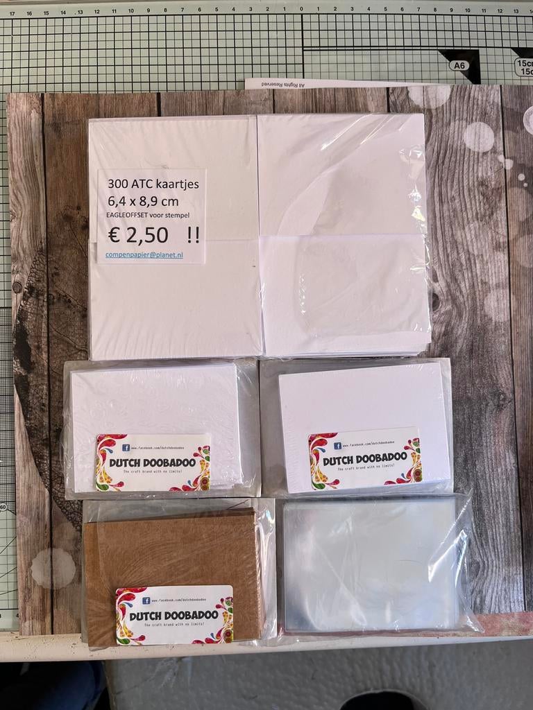 ATC papierblokjes, Ophalen of Verzenden, Zo goed als nieuw