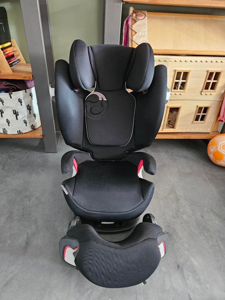 Autostoel: cybex groep 1/2/3 isofix, Verstelbare rugleuning, Gebruikt, 9 t/m 36 kg, Isofix