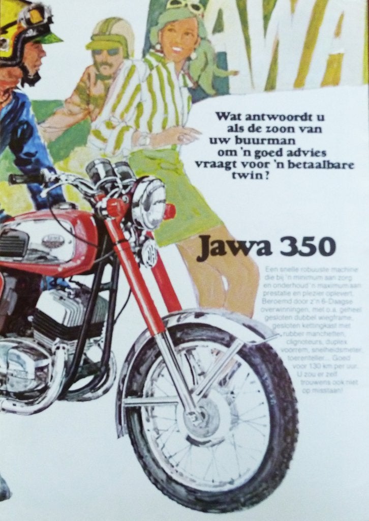 Folder JAWA 350/ CZ 250 1978 + Bijlagen, Ophalen of Verzenden, Overige merken
