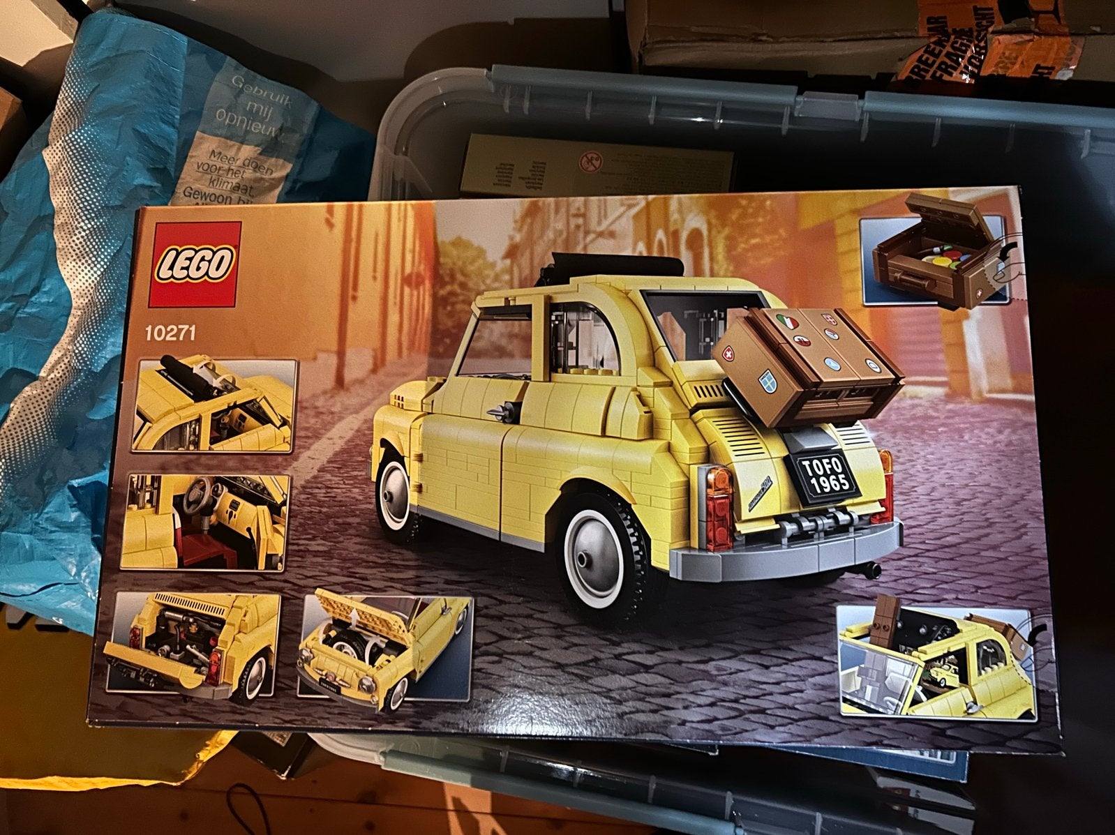 LEGO 10271 Fiat 500 Creator Expert - NIEUW in doos, Ophalen of Verzenden, Nieuw