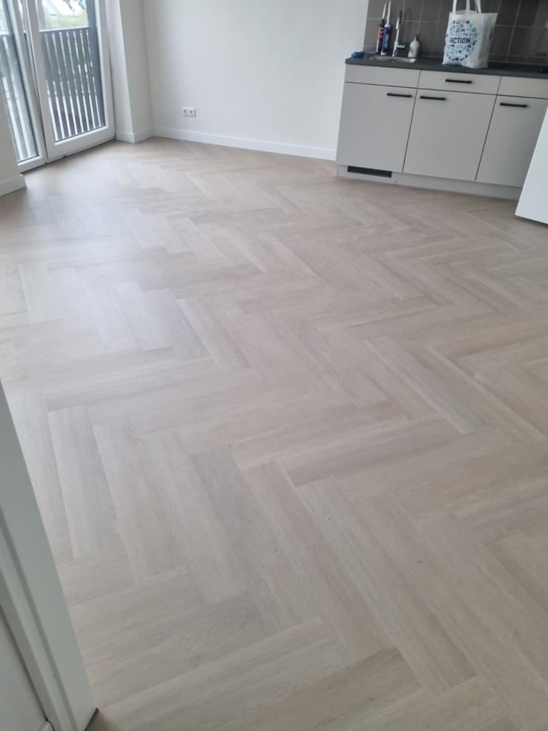 Laminaat pvc visgraat leggen, Ophalen of Verzenden, Nieuw, 75 m² of meer, Laminaat