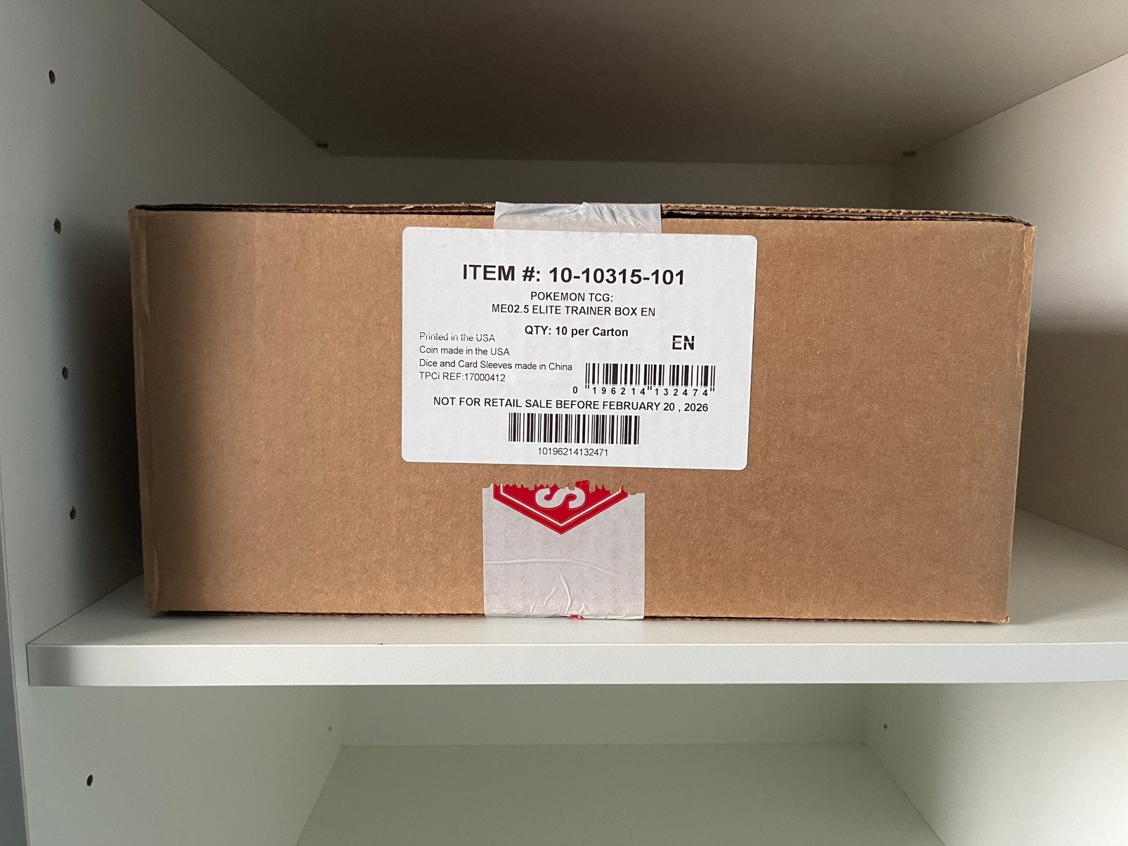 Ascended Heroes ETB Case (Ruilverzoek), Ophalen, Zo goed als nieuw, Boosterbox