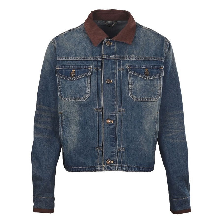 Louis Vuitton Monogram Denim Jacket - Maat M, Kleding | Heren, Nieuw, Ophalen of Verzenden, Louis Vuitton, Maat 48/50 (M)