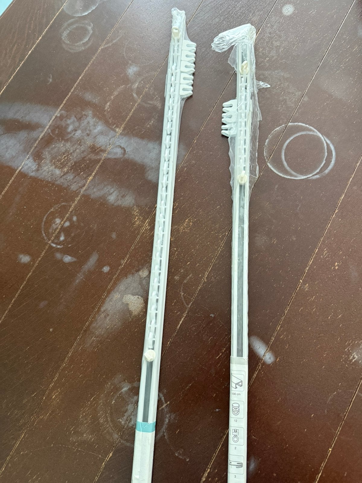 2x Gordijn rails nieuw, Huis en Inrichting, Stoffering | Gordijnen en Lamellen, Ophalen, 200 cm, Nieuw, Gordijn