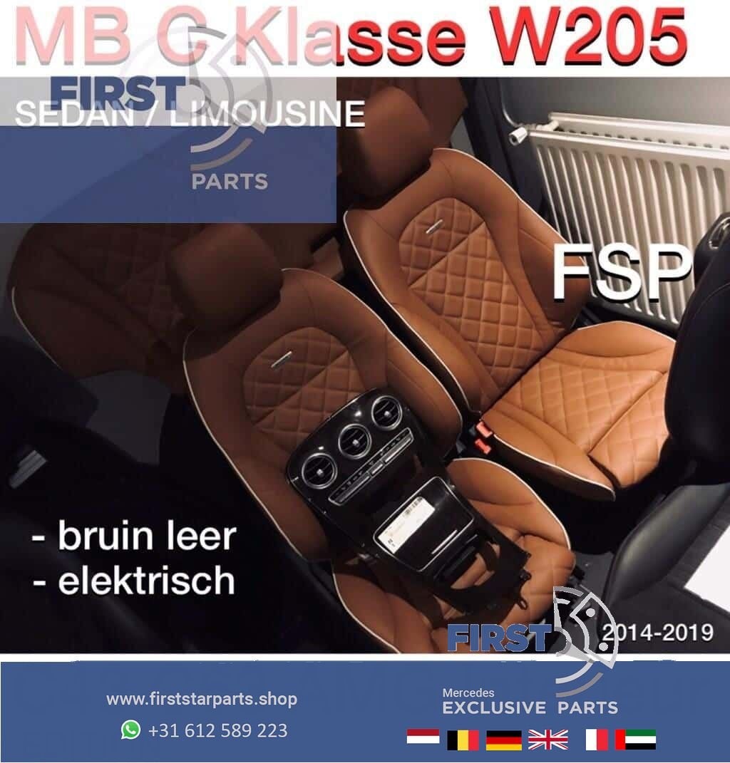 W205 C43 C63 AMG Edition Interieur Mercedes C Klasse 2014-20, Gebruikt, -, Ophalen of Verzenden, -