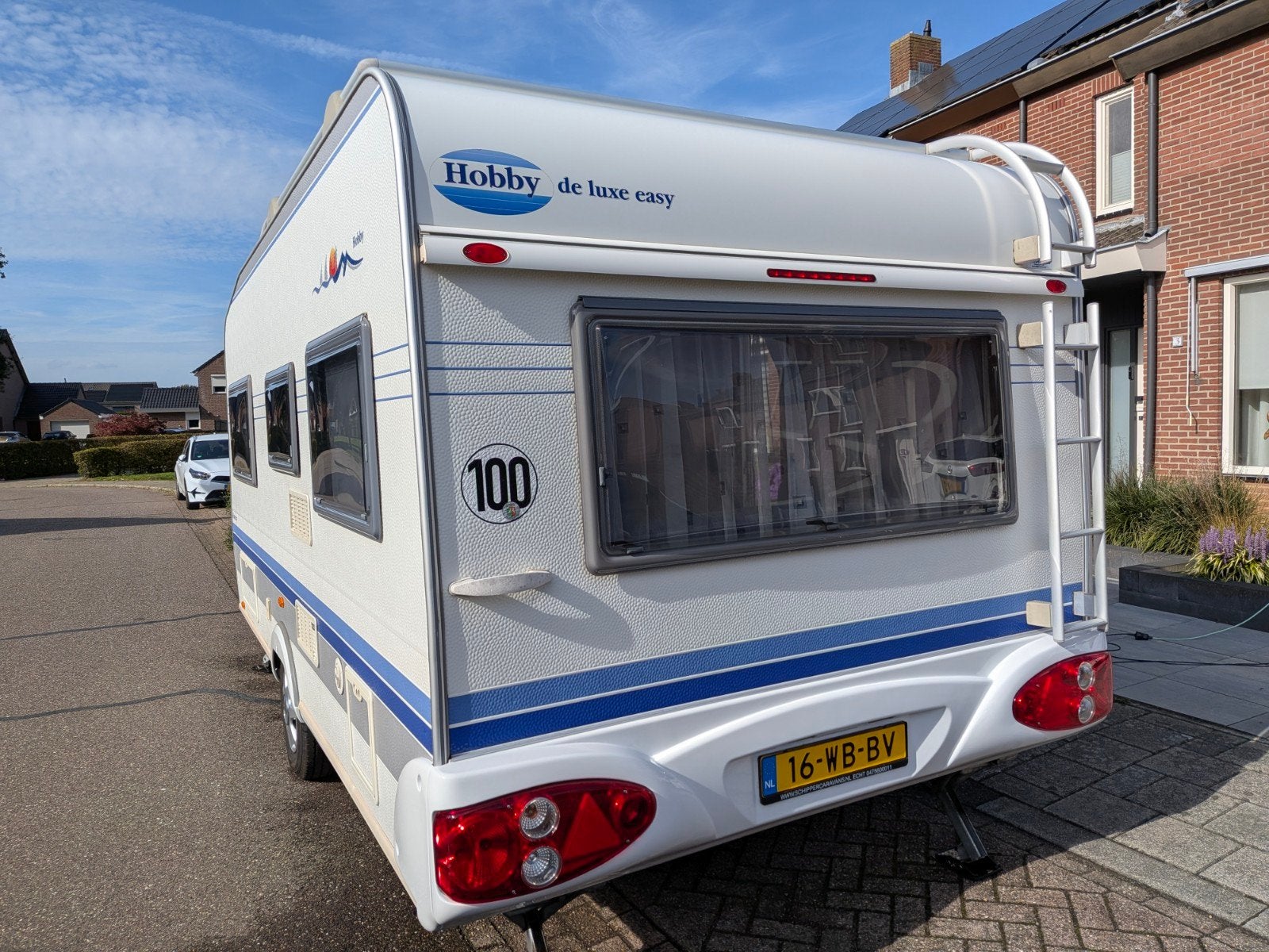 Hobby 460 UFE de luxe Easy - Compacte en complete caravan, Caravans en Kamperen, Rondzit, Hobby, Frans bed, Particulier
