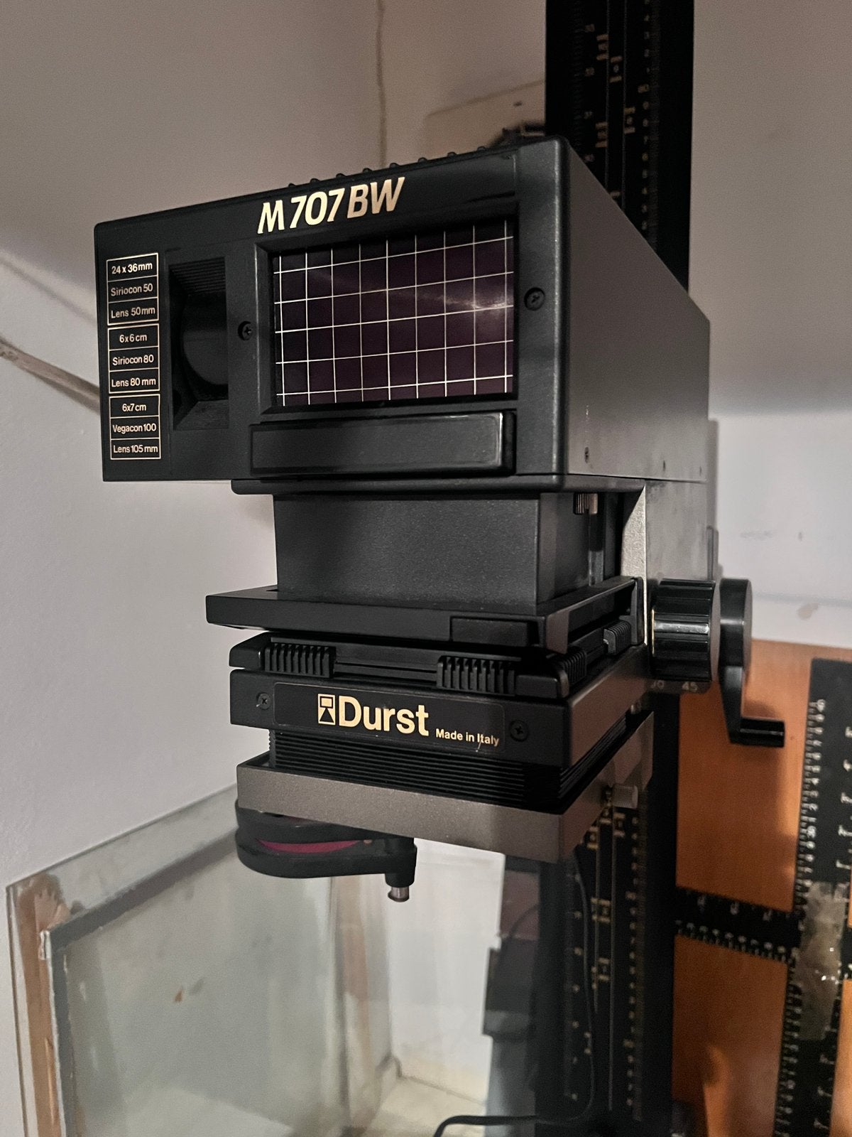 Vergroter Durst M707 BW, Audio, Tv en Foto, Ophalen, Zo goed als nieuw