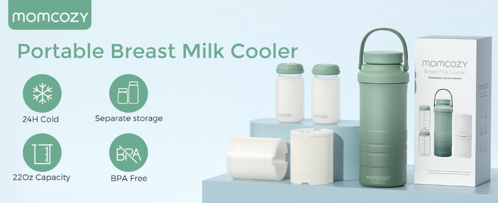 Momcozy Portable Cooler, Overige merken, Bewaarbakje, Nieuw, Ophalen