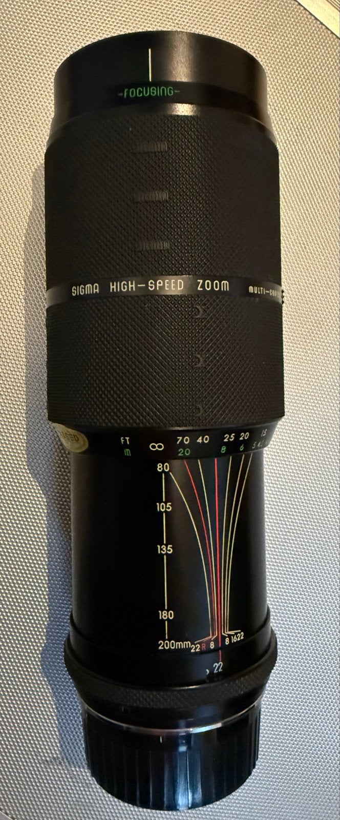 Sigma Zoom 80-200mm  f/3.5 lens Contax/Yashica bajonet, Audio, Tv en Foto, Fotografie | Lenzen en Objectieven, Gebruikt, Sigma