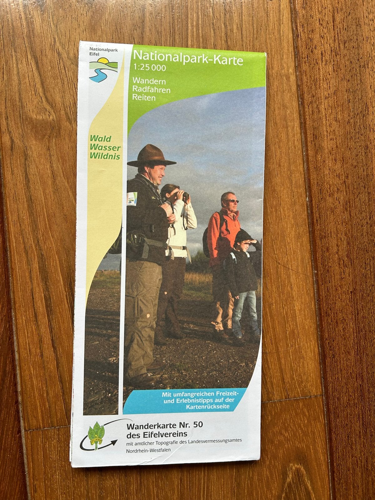 Wandelkaart Nationalpark Eifel 1:25 000 - Ongebruikt, 2000 tot heden, Nieuw, Ophalen of Verzenden, Landkaart