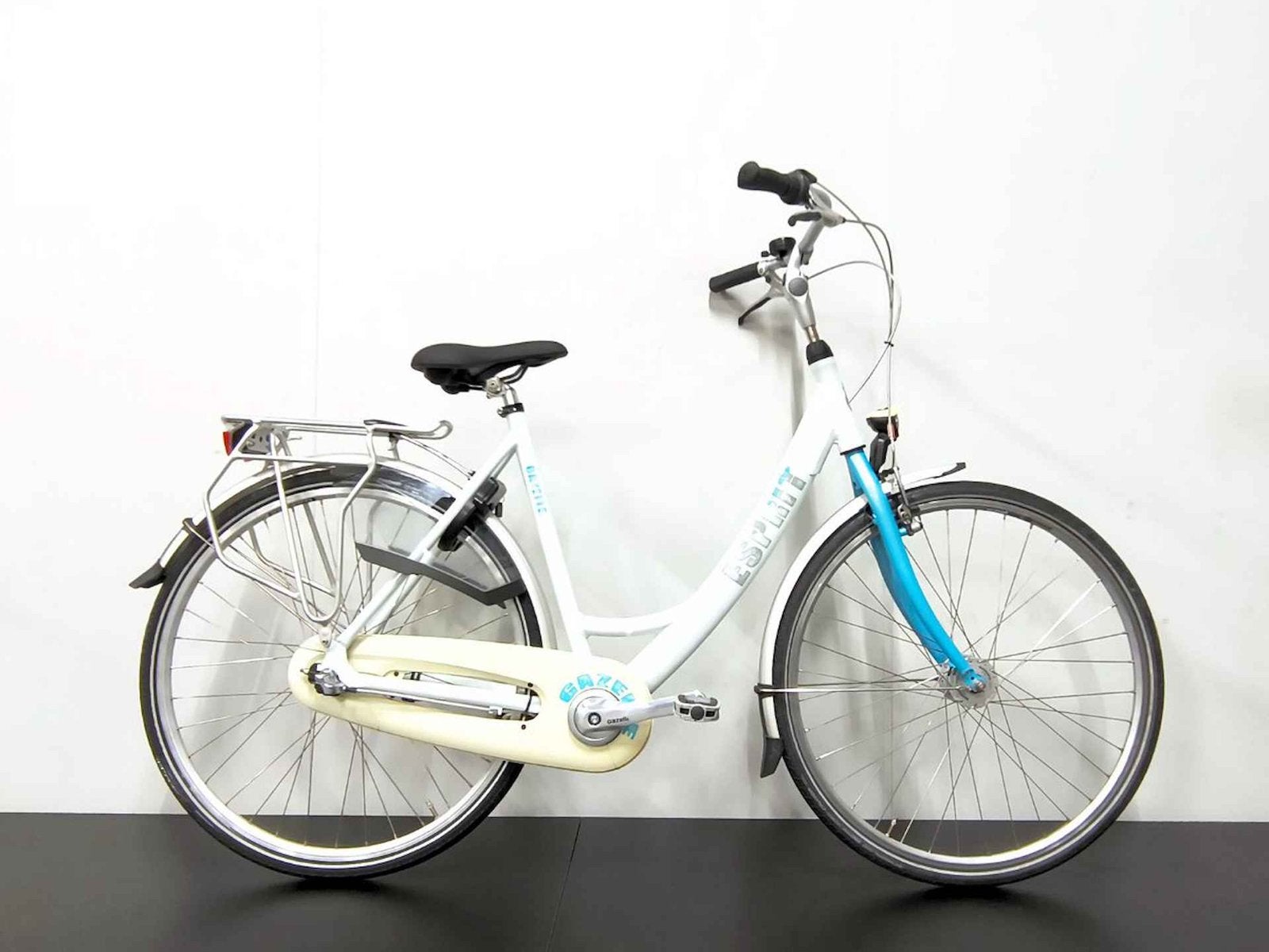 Gazelle Esprit - Wit/Blauw, Fietsen en Brommers, Velgrem, Versnellingen, Nieuw, Gazelle fiets