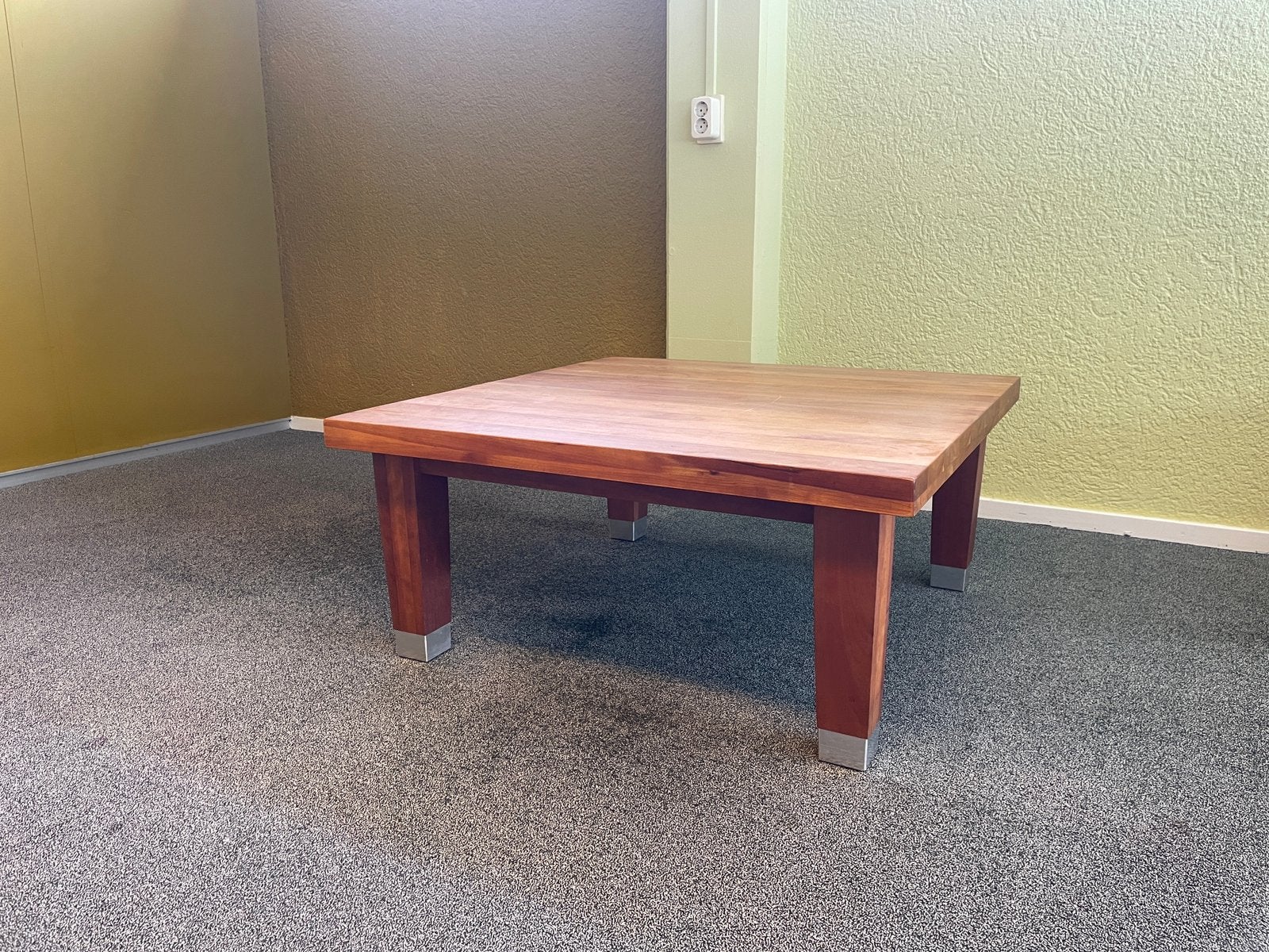 Salontafel kersenhout, Ophalen, Gebruikt, 100 tot 150 cm, 50 tot 100 cm